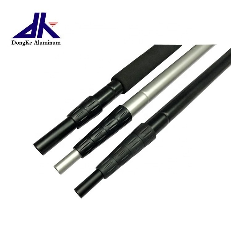 1.2m aluminum adjustable mop handle telescopic broom handles