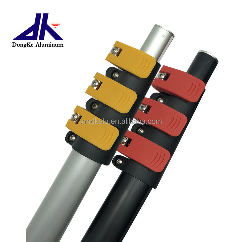 High quality flip locking telescopic pole telescopic pole factory telescopic pole with flip lock