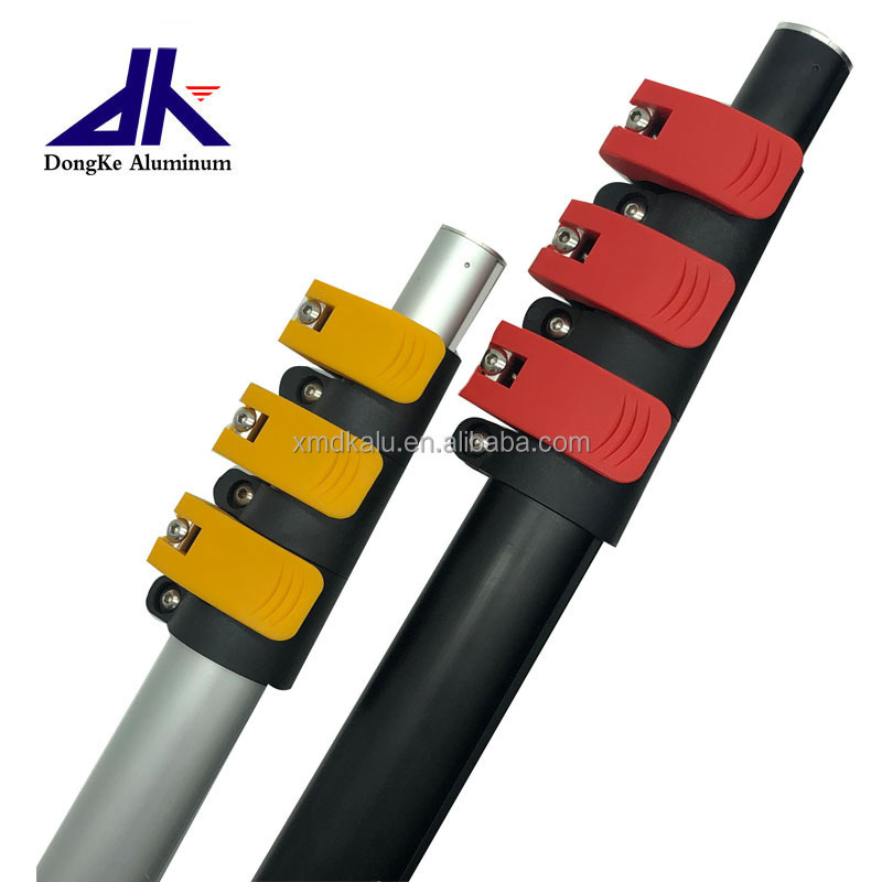 High quality flip locking telescopic pole telescopic pole factory telescopic pole with flip lock