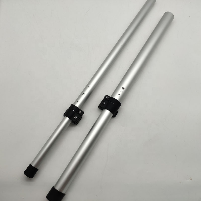 aluminum strong Adjustable Folding Table Legs telescopic extension pole for furniture leg