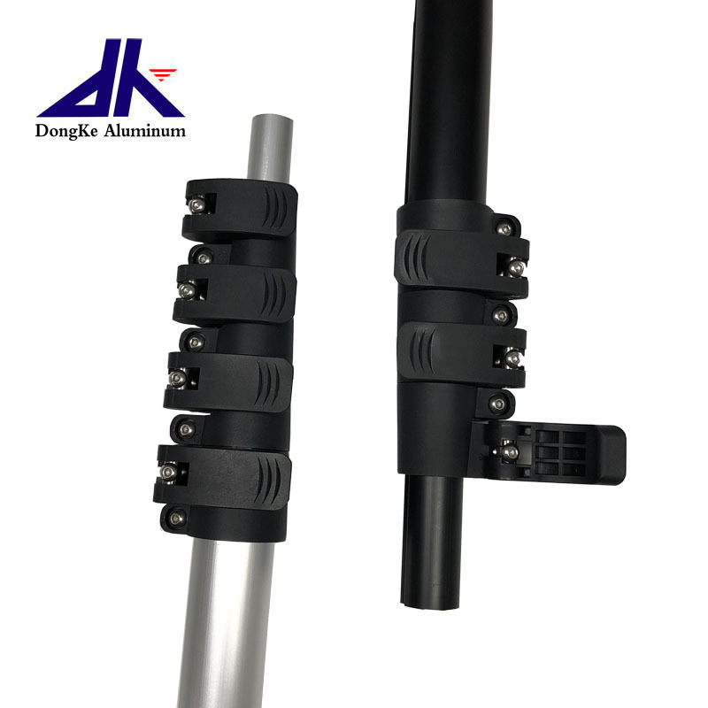 Flip lockimg pro telescopic tube,extension pole parts ,water fed pole