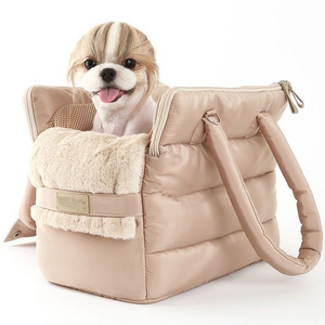 High Quality Luxury Portable Warm Soft Sided Pet Carrier Tote Bag Travel Dog Cat Pets Bag Outdoor Handbag