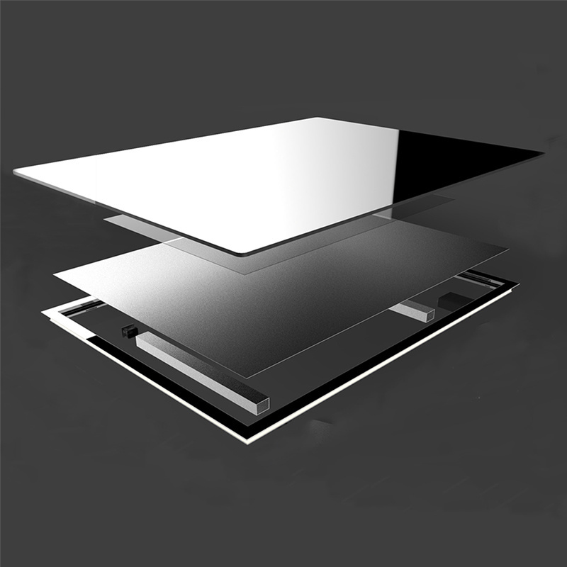 Factory Sales Anti-fog Far Infrared Mirror Heating Panel IR Panel Heaters Wall Mirror Panel heater