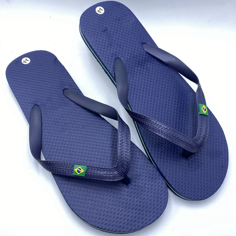 Cheap Wholesale Flip Flops Blank Slippers Brazil Footwear PE Flipflops Slippers Printed Flip Flops for Men New design