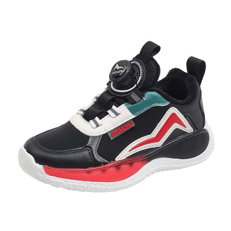 Wholesale custom sneakers  running shoes children black sneakers casual shoes oem shoes supplier