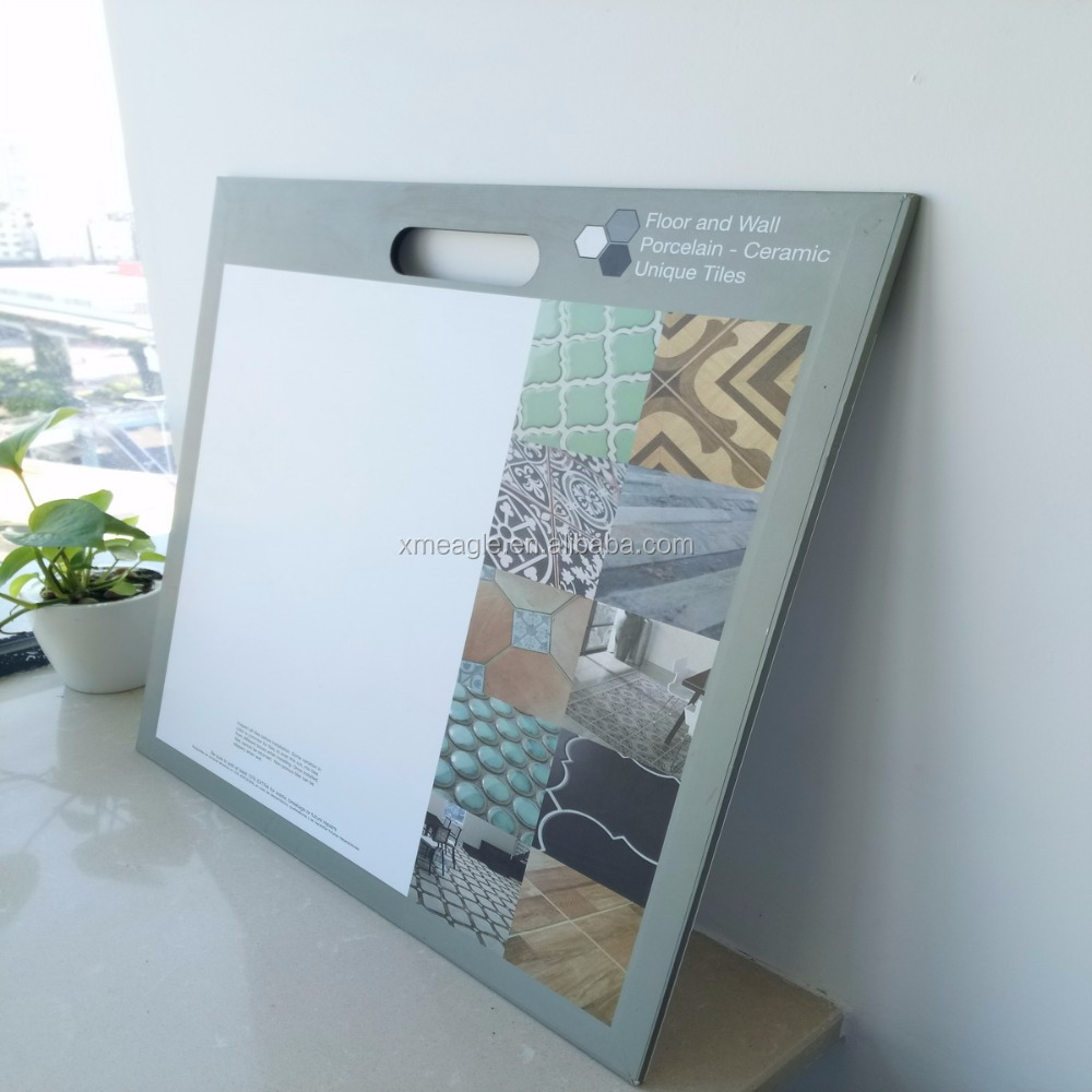 Pressure-resistant MDF stone sample books floor tile sample board for display