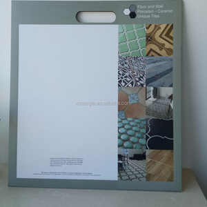 Pressure-resistant MDF stone sample books floor tile sample board for display