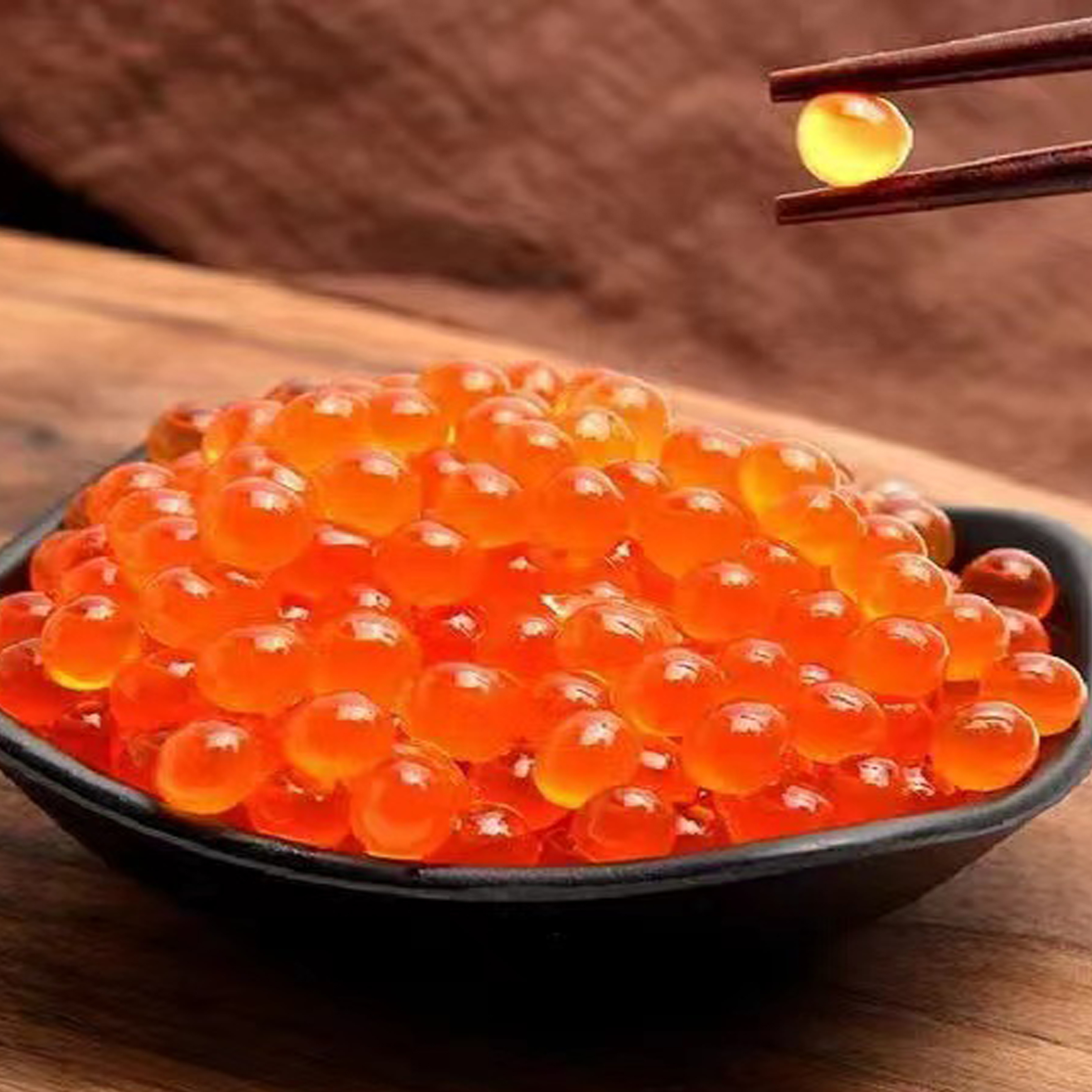 Frozen Mullet Roe Caviar Box Red Frozen Flying Fish Roe Frozen Seafood XIAMEN EAST OCEAN Foods CO., LTD. Salmon Caviar 1 Kg