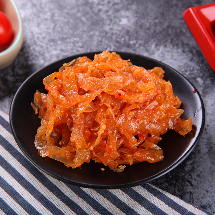 Hot sale spicy seafood frozen seasoned sea blubber salted jellyfish