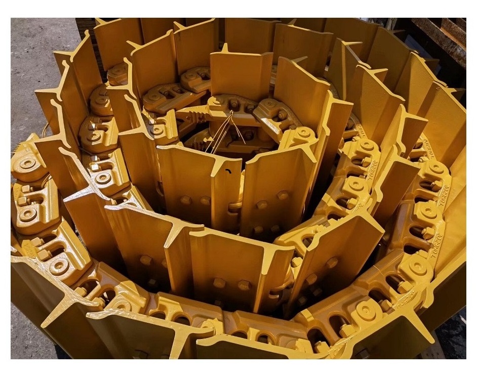 EBPART Bulldozer Lubricated track link assembly with master link teeth type and step type