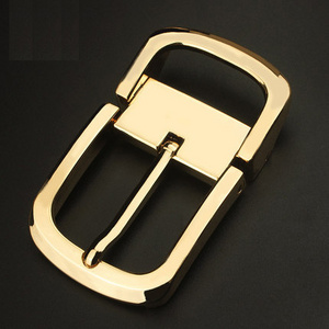 3.5cm inner width customized zinc alloy  tail easy clip single prong pin belt buckle with teeth