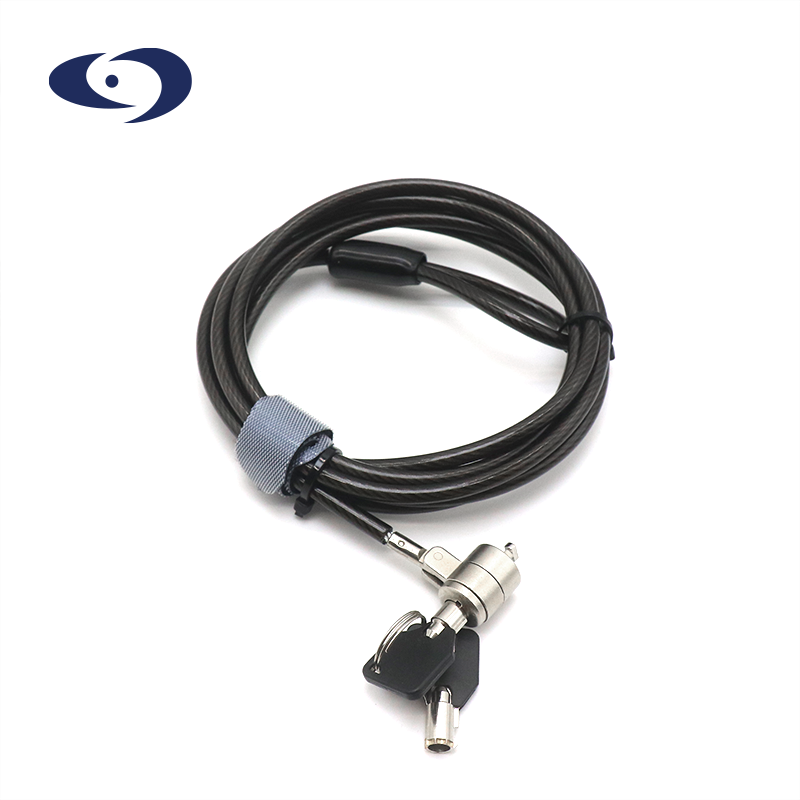 Universal Zinc Alloy material Mini Laptop Anti Theft Security Lock Cable For Tablets