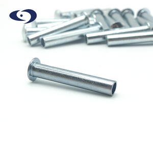 China Custom Steel Rivets Manufacturer Miniature Semi Tubular Metal Rivet Remaches For Furniture