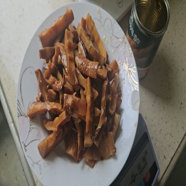 OEM China Canned Braised Bamboo Shoot Strips with high quality