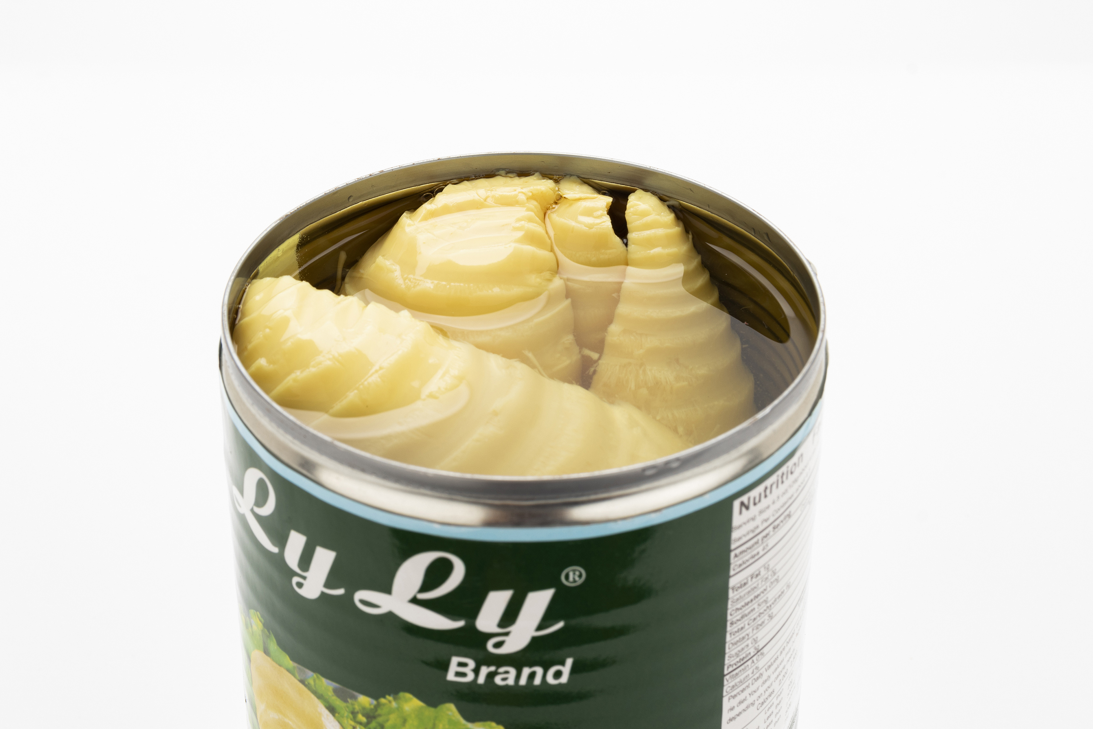 Fresh Canned Bamboo Shoots Halves