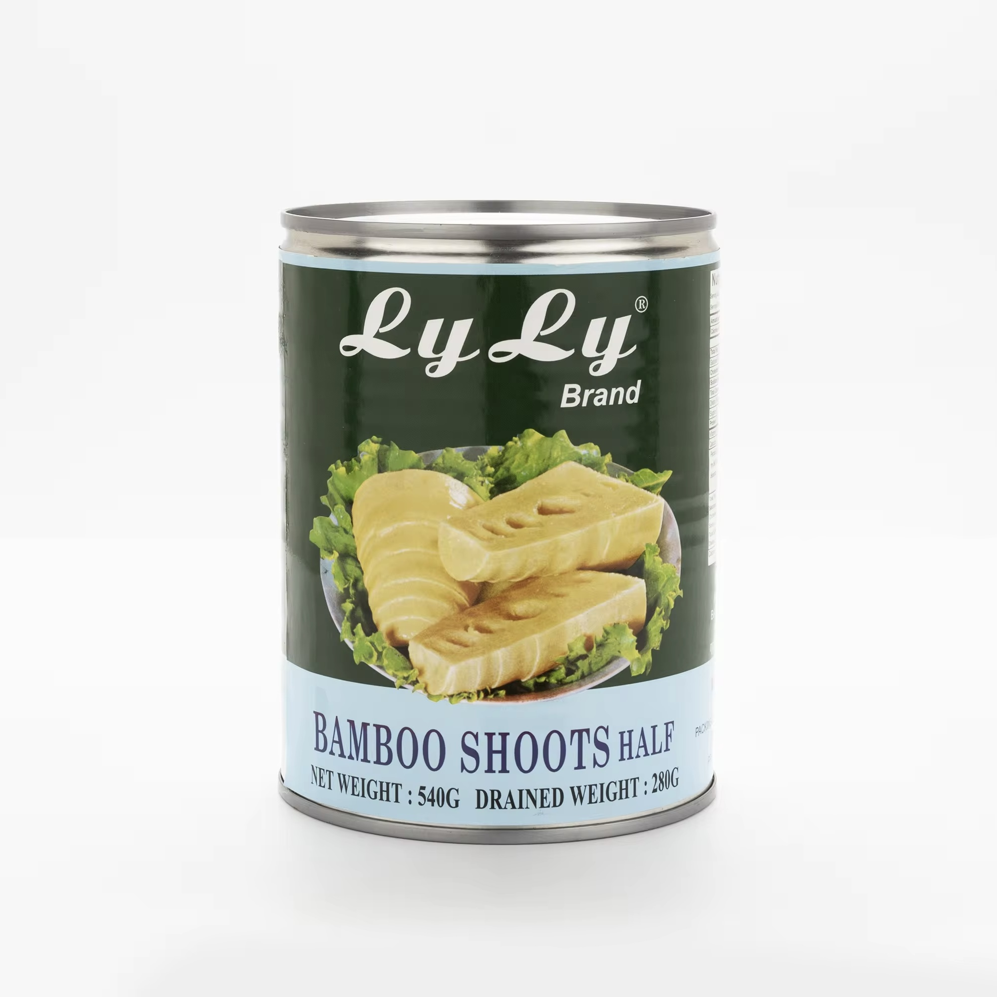 Fresh Canned Bamboo Shoots Halves