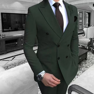 Classic Men's Suit Fit Wedding Groom Wear Men's Business Casual 2-Piece Set Banquet Suit Gentleman Costume M-4XL Wedding Suits