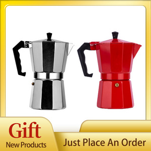 Factory Wholesale Classic Stovetop Aluminum Alloy Espresso Mocha Coffee Maker or Moka Pot