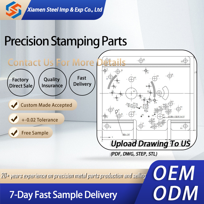 OEM Customized Sheet Metal Fabrication Stamping Stainless Steel Aluminum Deep Drawing Drawn Parts