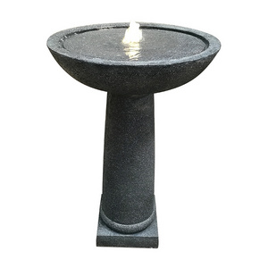 Hot sale factory direct price solar water feature fountain for garden