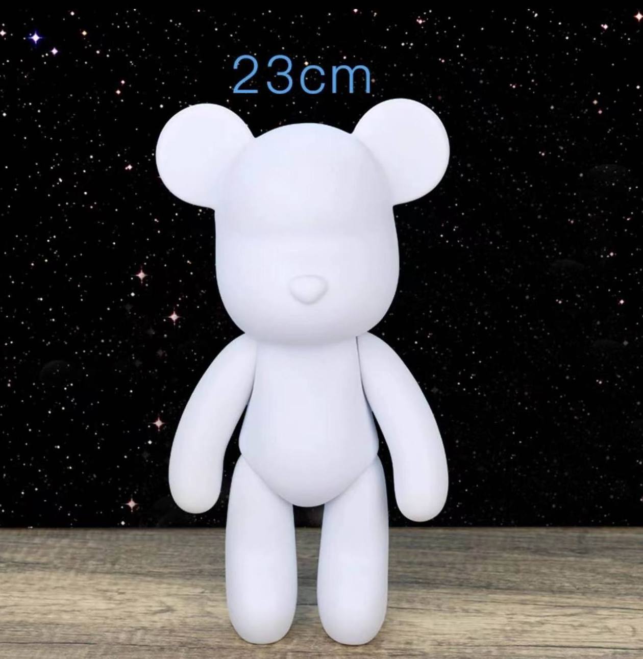 bearbrick OEM ODM  1000% mold blank statue  fluid diy toy kaw