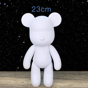 bearbrick OEM ODM  1000% mold blank statue  fluid diy toy kaw