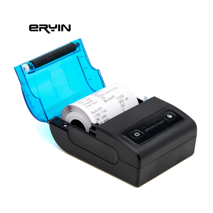 Custom Logo Mini Bill Ticket Printer Thermal Receipt Printer Usb Portable Wireless 58mm Usb Thermal Printer