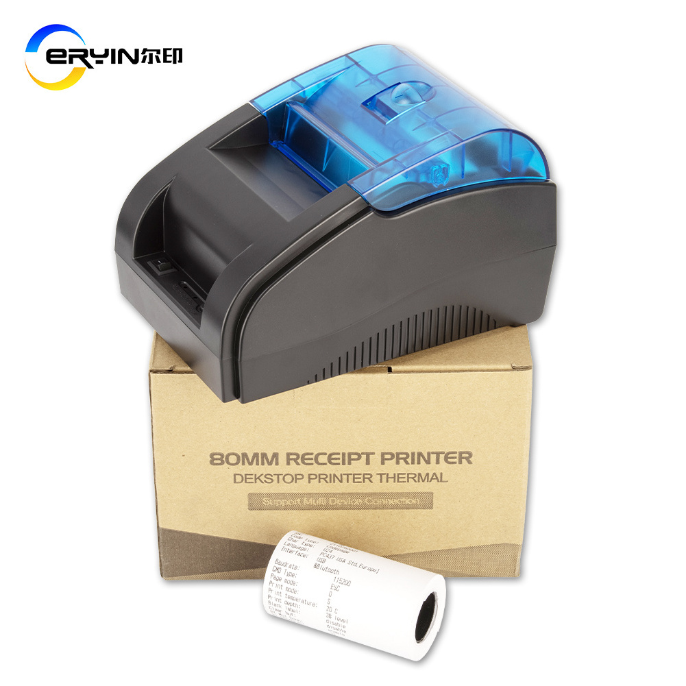 Wholesale Factory Price Desktop Black And White POS 80mm Thermal Printer Imprimante Thermal Thermique Impressora