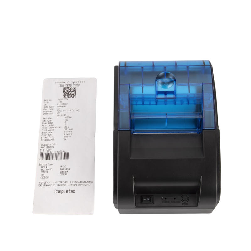 80 Mm Bar-code Office Thermal Thermal Portable Usb 80mm One Thermal Printer On Battery