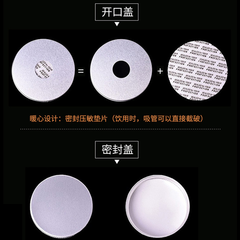 Customize Logo Round Shape PP Caps Containers Packing Bottle Caps PET Plastic Lid Plastic Screw Caps for Cup Soda Tin Can Tube