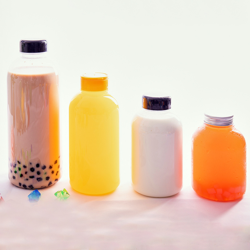 1 liter pet bottle Drink Plastic Pet Disposable Bottle For Juice Fruit Beverage Bottle Packing