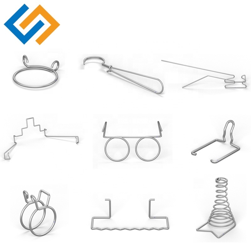 Custom Stainless Steel Wire Forming Bending Springs With Different Shape Wire Form