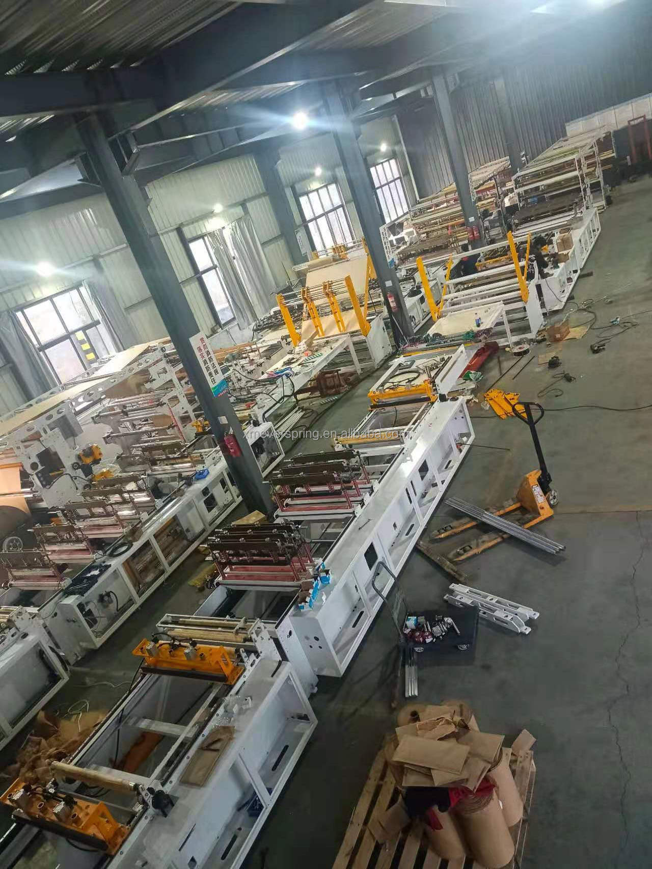 Factory direct eco-friendy honeycomb  Hexcel kraft paper mailer envelope bag machine making  production line for post