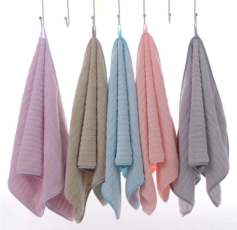 Multi Purpose Personalized Coral fleece Absorbent Fast Drying Washable Microfiber Household Towel