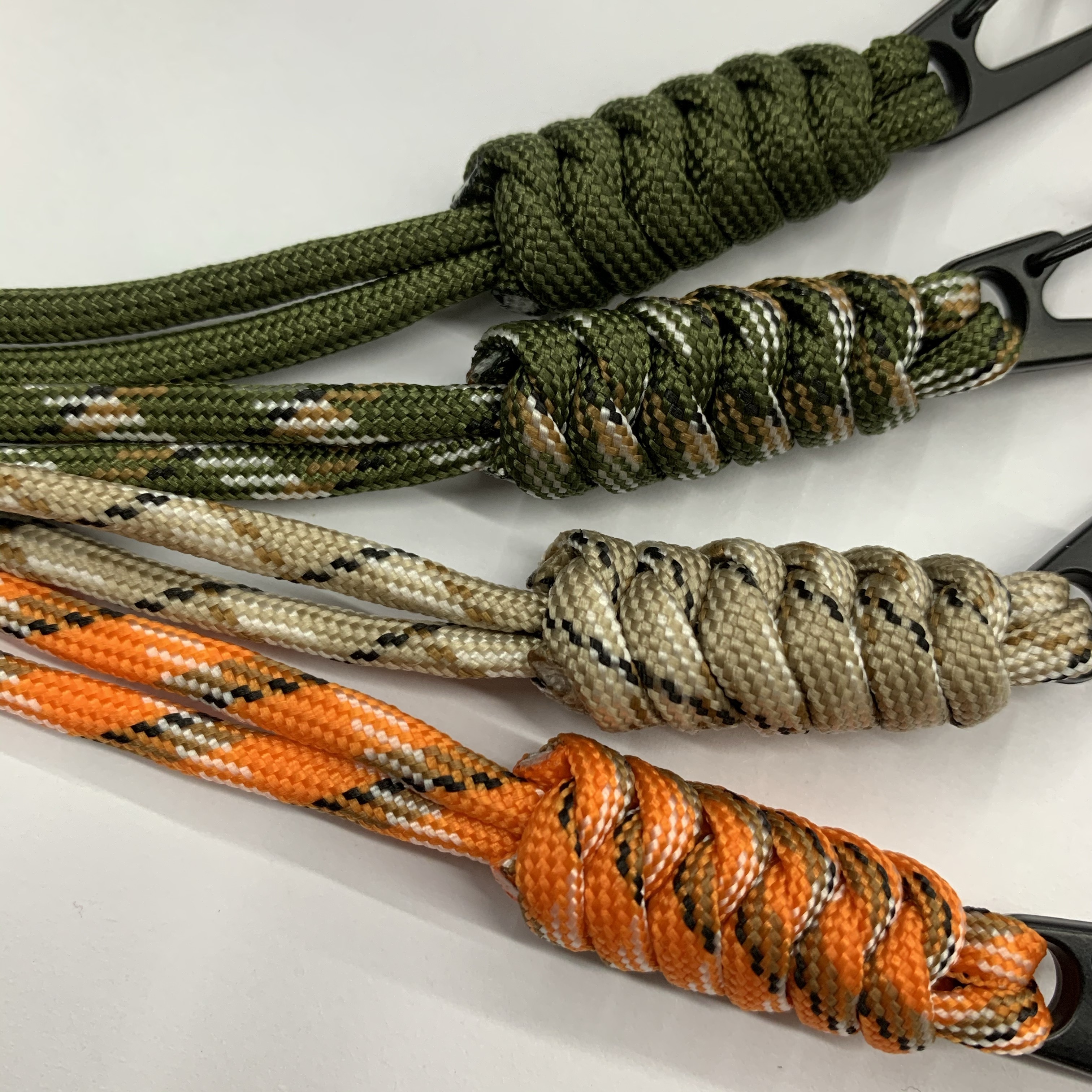 round woven braided nylon wrist strap lanyard for water bottle mini fan speaker Cell Phone camera