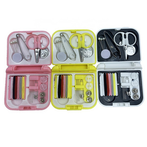 Colorful  mini travel sewing kit Pocket Sewing Tool Box