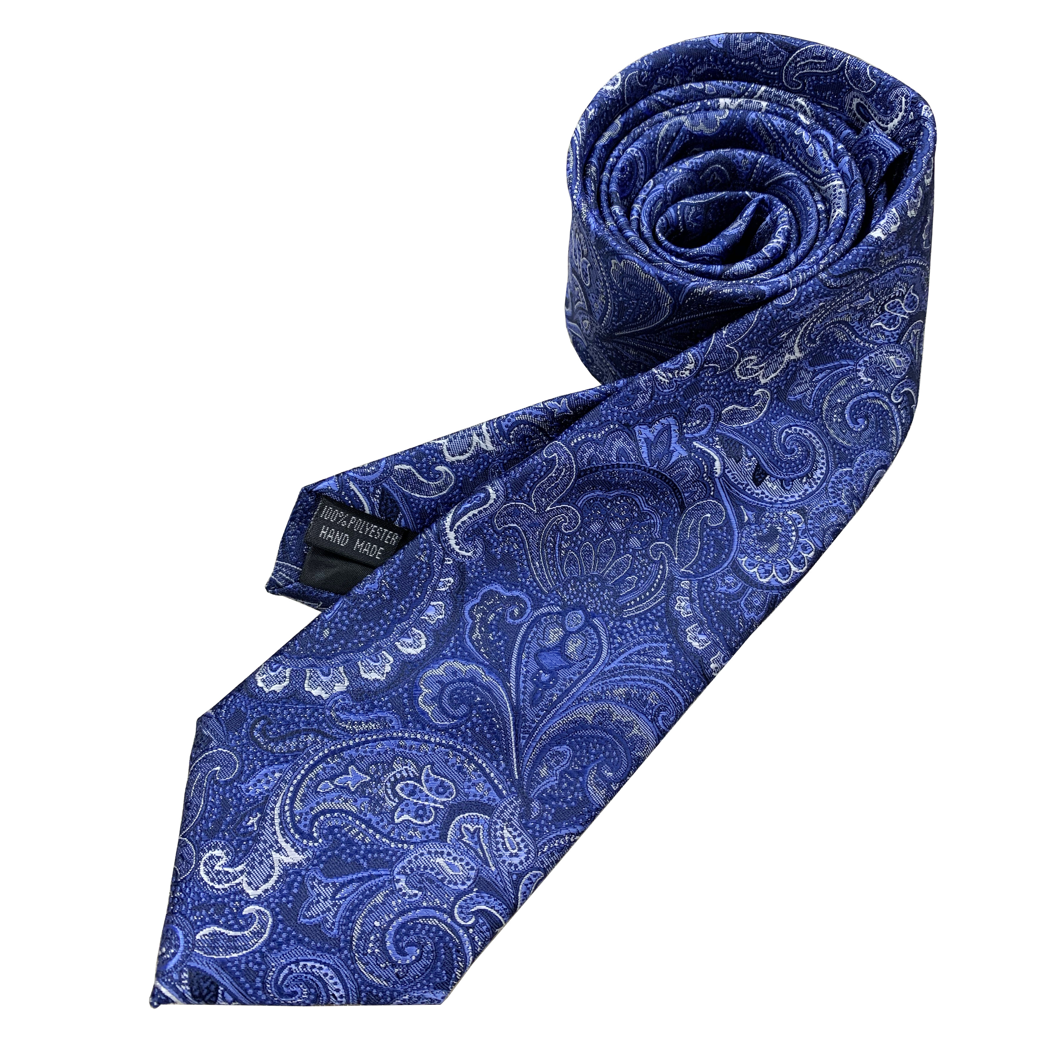 Custom Jacquard Logo Male Silk Neck Tie for Men Wholesale Men's Woven Slik Polyester Necktie