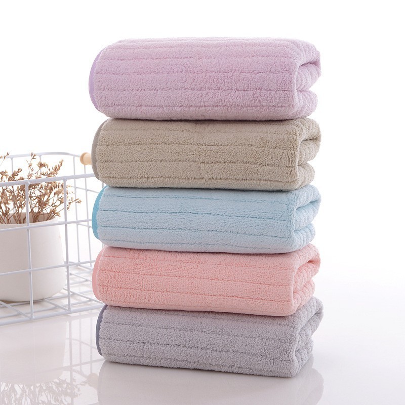 Multi Purpose Personalized Coral fleece Absorbent Fast Drying Washable Microfiber Household Towel