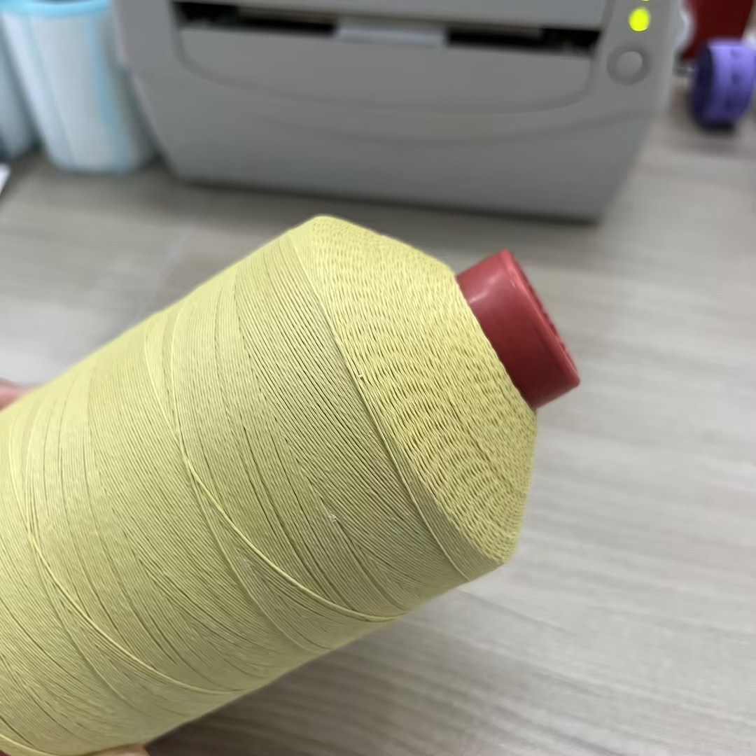 1000D Fireproof kevlar meta and para aramid spun yarn for knitting For Industrial thread