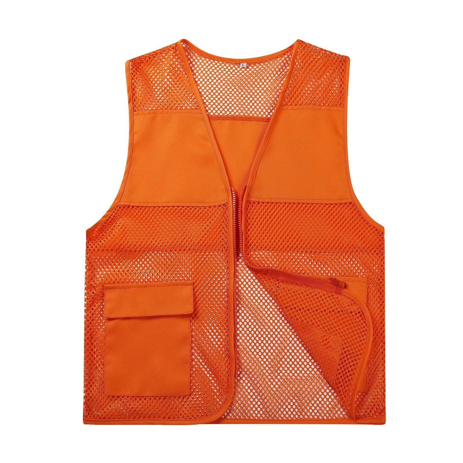 Breathable Mesh Waistcoat Volunteer Event Advertising Workwear Waistcoat Vest