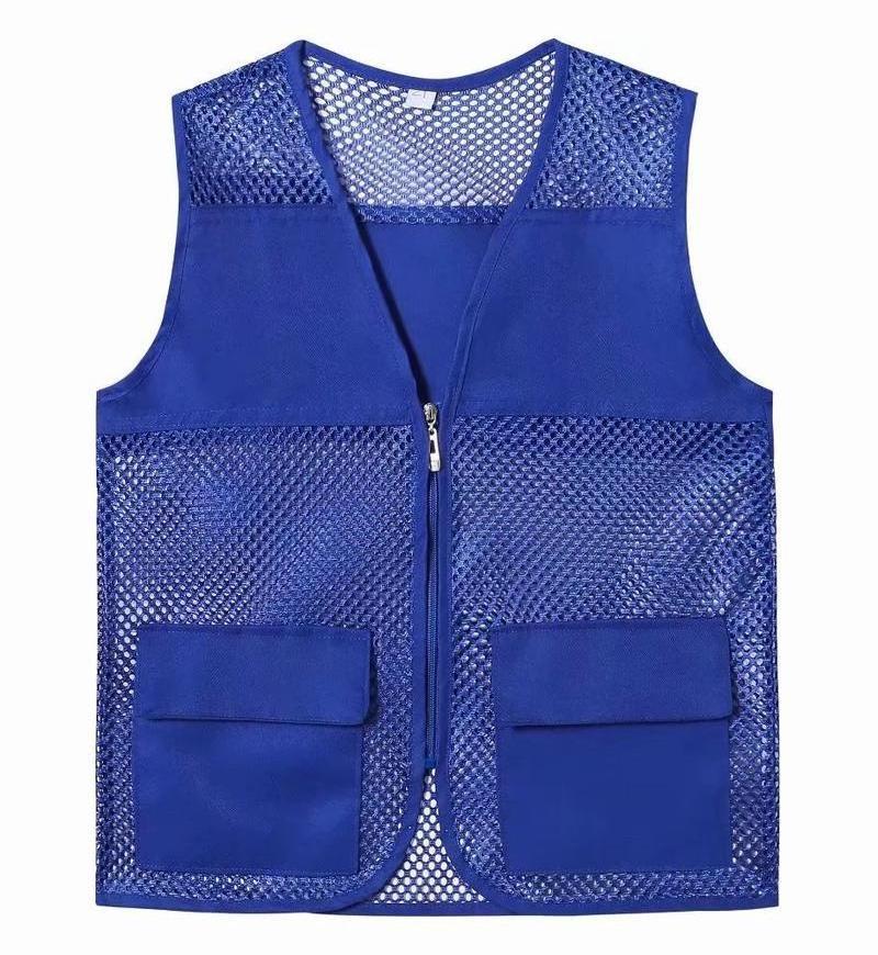 Breathable Mesh Waistcoat Volunteer Event Advertising Workwear Waistcoat Vest