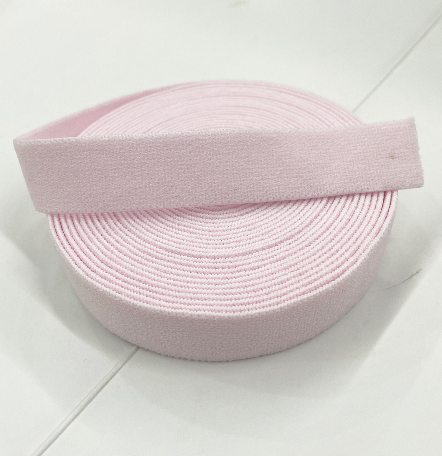 customized high quality nylon spandex underwear shoulder strap webbing bra strap elastic band