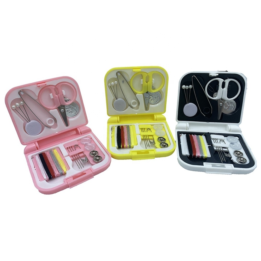 Colorful  mini travel sewing kit Pocket Sewing Tool Box