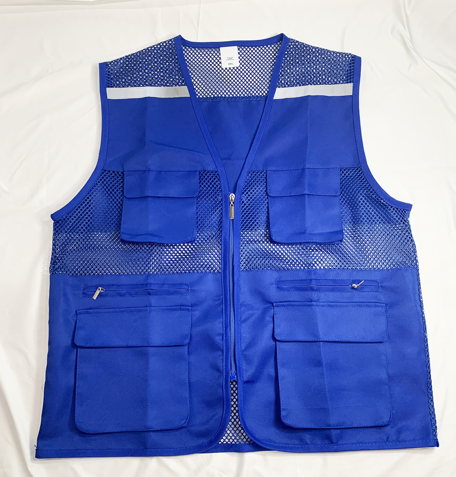 Work Clothes Clean Working Garment Volunteer Vest Mesh Vest Reflective Mesh Jackets Volunteer Jackets