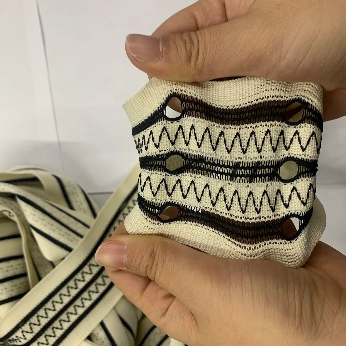 50mm Ethnic Jacquard Woven Tape High Tenacity Nylon Webbing For Bag Strap Manufacture 2 Inch Webbing