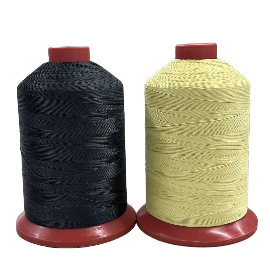 1000D Fireproof kevlar meta and para aramid spun yarn for knitting For Industrial thread