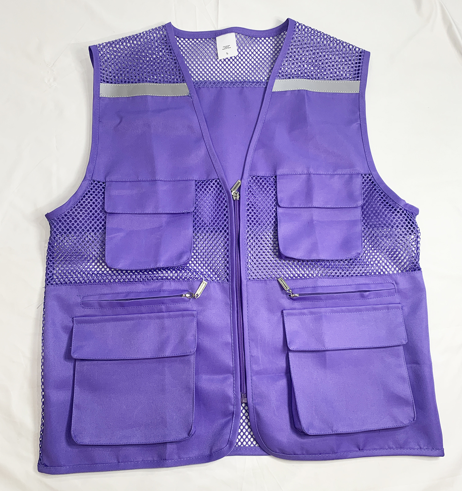 Work Clothes Clean Working Garment Volunteer Vest Mesh Vest Reflective Mesh Jackets Volunteer Jackets