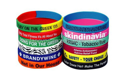 Bulk Cheap Silicone Wristband Custom Logo Fres Silicone Bracelet For Promotion Gift