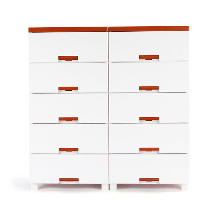 Home Living Room Entryway 2/3/4/5/10 Tier Plastic Storage Cabinets with drawers abs plastic bedside lockers