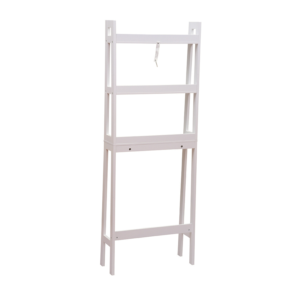 Bathroom 4 Tier Toilet Shelves Organizer Over Washing Machine Toilet Laundry Bathroom Corner Shelf Saving Space